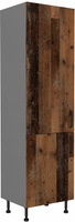 Szafka kuchenna słupek OLD STYLE 60 LO-215 2F OLD STYLE WOOD/ANTRACYT