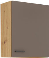 Szafka kuchenna górna, wisząca 60 G-72 1F TRUFFLE GREY, DĄB ARTISAN, Meble Kuchenne BOLONIA