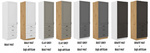 Szafka kuchenna STILO 60 DKS-210 3S 1F GRAFIT MAT/DĄB ARTISAN