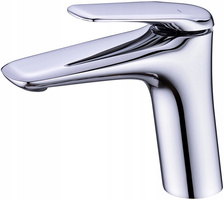 Bateria umywalkowa niska NIAGARA SILVER