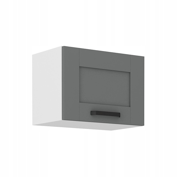 Szafka kuchenna górna LUNA 50 GU-36 1F DUST GREY / BIAŁY MAT