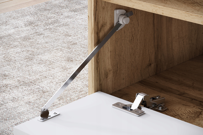 Stolik kawowy NAIROBI II Dąb Wotan / Biały