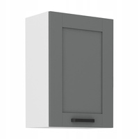 Szafka kuchenna górna LUNA 50 G-72 1F DUST GREY / BIAŁY MAT