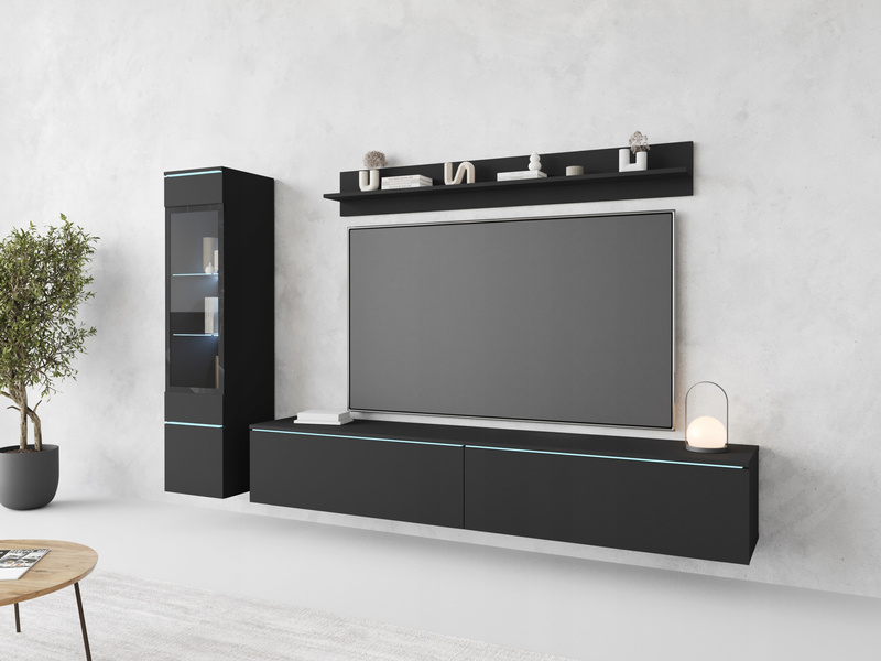 Komoda VERA 150 Czarny Grafit