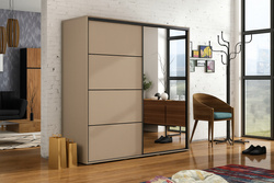 Szafa przesuwna A12 150 / 215 / 62 lustro, różne kolory i rozmiary