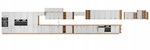 Front do zmywarki STILO ZM 713x596 BIAŁY MAT/DĄB ARTISAN