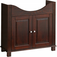 Szafka pod umywalkę 85cm, drzwi, Meble łazienkowe RETRO Brąz