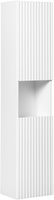 Słupek, szafka wysoka 30cm, 2 drzwi, Meble łazienkowe NOVA Biały Mat