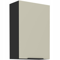 Szafka kuchenna górna ARONA 60 G-90 1F CASHMERE / CZARNY MAT