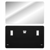 Meble łazienkowe FIJI WHITE 120-2, 2x Umywalka nablatowa, Lustro, 2x LED