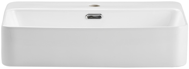 Umywalka nablatowa TRUST 55cm Biały Połysk