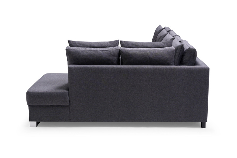 Duży Narożnik z funkcją spania OXI 320 cm, Rogówka, Rozkładany, W kształcie U