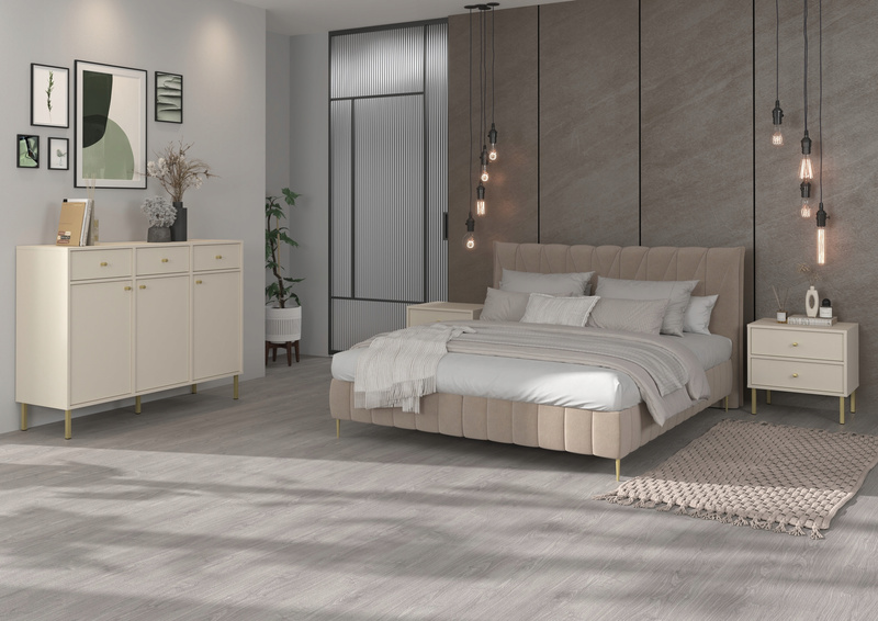 Stolik Nocny 801 TOKYO 2 Czarny Grafit