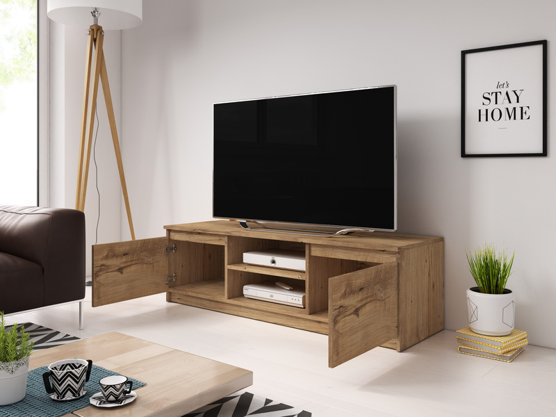 Szafka pod telewizor komoda RTV DINGO 120cm KASTANIEN BRESLAW
