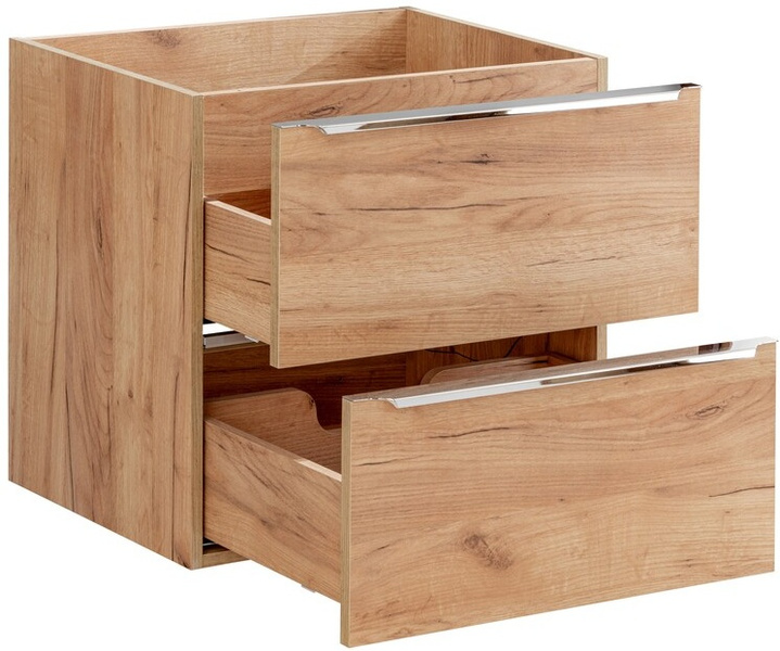 Szafka łazienkowa pod umywalkę 60cm, Meble łazienkowe CAPRI Dąb Craft Złoty