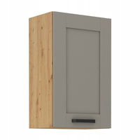 Szafka kuchenna górna LUNA 45 G-72 1F CLAY GREY / DĄB ARTISAN
