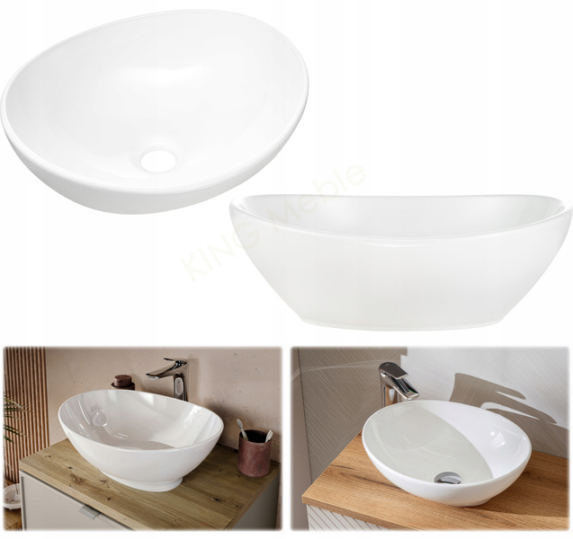 Meble łazienkowe SANTA FE BLACK 120, 2xUmywalka, Lustro, 2xLampa LED