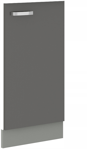 Front do zmywarki GREY ZM 713 x 446 SZARY POŁYSK / SZARY PLATYNOWY