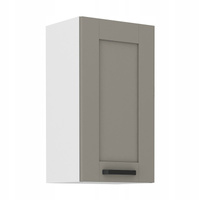 Szafka kuchenna górna LUNA 40 G-72 1F CLAY GREY / BIAŁY MAT
