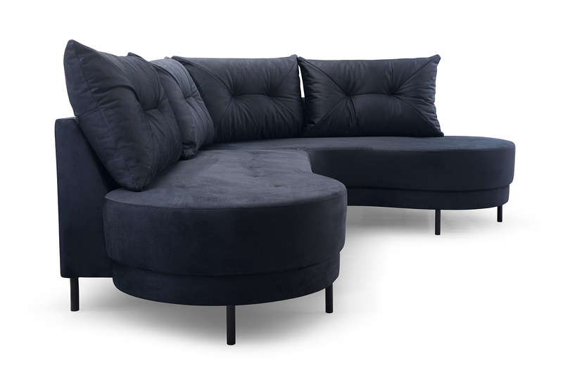 Nowoczesny Narożnik do salonu ABIBI 287 cm, Rogówka, Wygodny