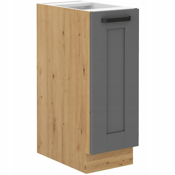 Szafka kuchenna dolna LUNA 30 D CARGO BB DUST GREY / DĄB ARTISAN