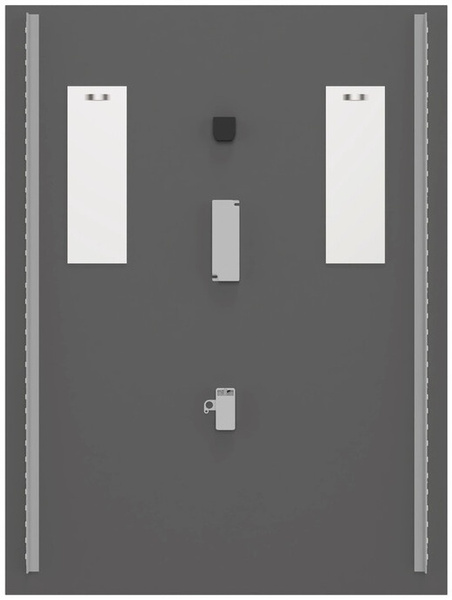 Lustro łazienkowe LED bez ramy 60cm, Meble łazienkowe AURA