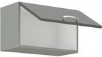 Szafka kuchenna górna GREY 60 GU-36 1F SZARY POŁYSK / SZARY PLATYNOWY