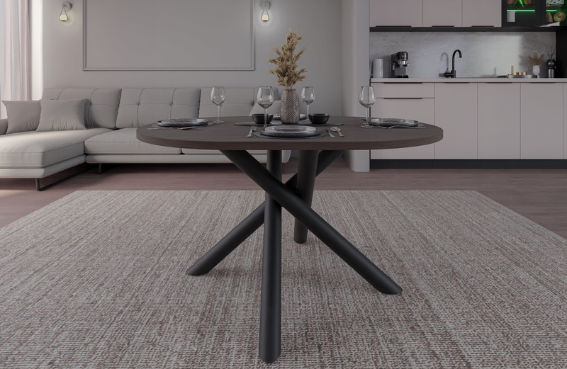 Stół OSLO 138x100cm Orzech Wisconsin