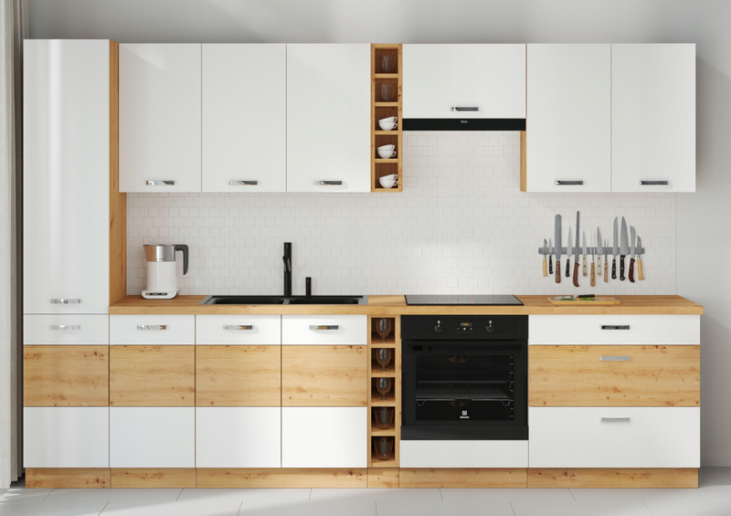 Front do zmywarki ARTISAN ZM 570 x 446 CAPPUCCINO POŁYSK / DĄB ARTISAN