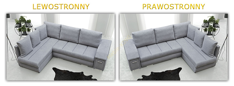 Narożnik z funkcją spania ARNI 244 cm, Rogówka