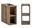 Meble łazienkowe SANTA FE TAUPE 180, 2xUmywalka, 2xSzafka z Lustrem, 2xLED