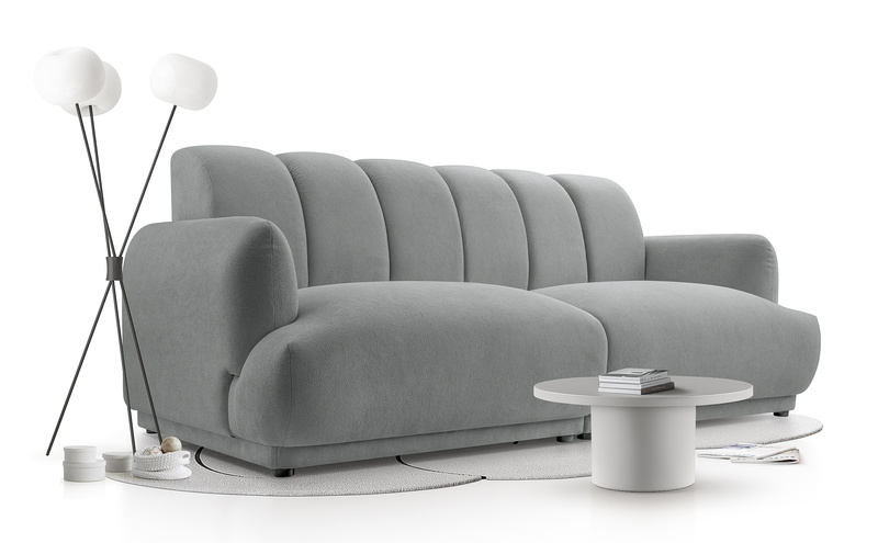 Wygodna Kanapa, Nowoczesna Sofa COLESTUS 204 cm