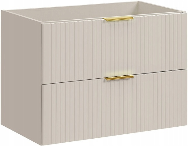 Szafka pod umywalkę 80cm, Meble łazienkowe ADEL CZARNY