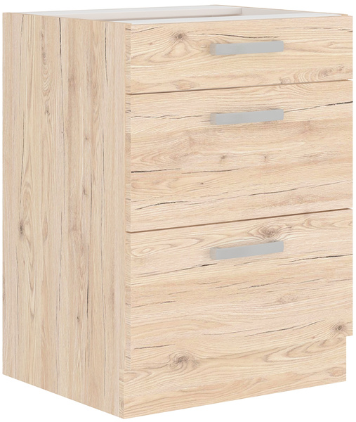 Meble Kuchenne BORDEAUX 260 cm, DĄB BORDEAUX