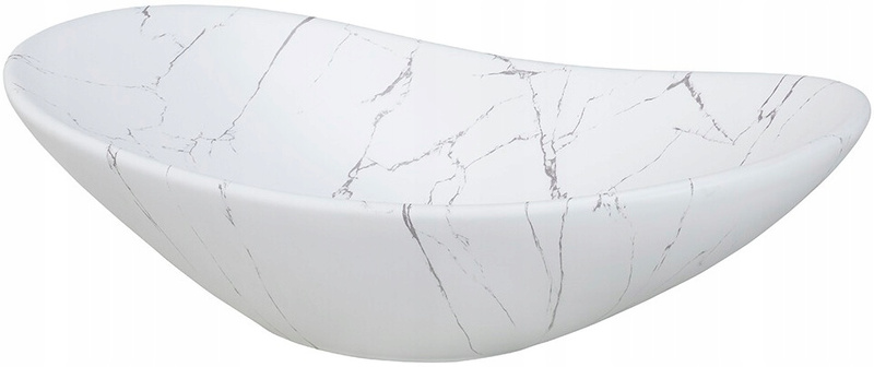 Zestaw meblowy 80cm z blatem, Umywalka, Meble łazienkowe NORDIC Dąb Cremona