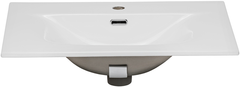 Zestaw mebli 60cm umywalka słupek Meble łazienkowe TALIA Dąb Casella/Czarny