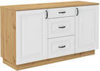 Komoda FLAWIA 150 2D3S Dąb Artisan / Grafit
