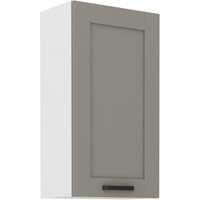 Szafka kuchenna górna LUNA 50 G-90 1F CLAY GREY / BIAŁY MAT