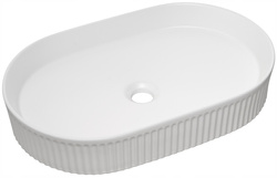 Umywalka nablatowa BEYOND 3 56cm Biały Połysk
