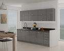 Front do zmywarki GREY ZM 570 x 446 SZARY POŁYSK / SZARY PLATYNOWY