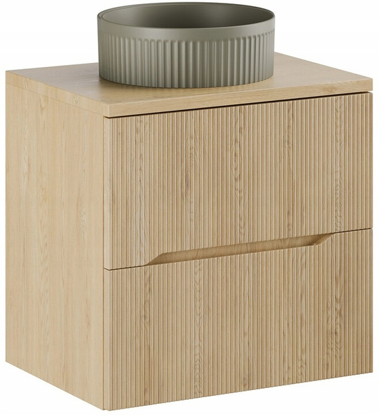 Umywalka nablatowa BEYOND 2 36cm Zielony Mat