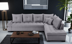 Duży Wygodny Narożnik do salonu LORD 320 cm, Rogówka, Salon