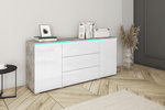 Komoda VERA 150 Czarny Grafit