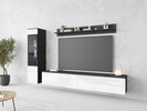 Witryna VERA HIGHBOARD 120 Matera / Biały Połysk