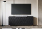 Szafka RTV PHUKET 181 Czarny Grafit Romby