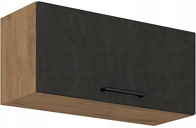 Szafka kuchenna górna VIGO 80 GU-36 1F DARK WOOD / DĄB LANCELOT
