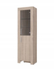 Witryna CEZAR 6P, Witryna 60cm, Meble do Salonu CEZAR, LED, Biała
