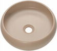 Umywalka nablatowa WIKI 36cm Cappuccino Mat