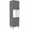 Szafka kuchenna NESSA 60 DP-215 2F ANTRACYT