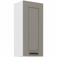 Szafka kuchenna górna LUNA 40 G-90 1F CLAY GREY / BIAŁY MAT